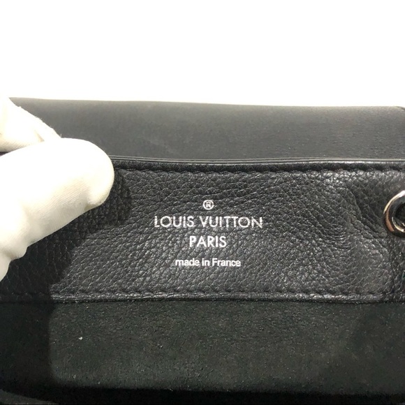 Authentic Louis Vuitton Taurillon Black Leather Lockme Backpack - Picture 12 of 15